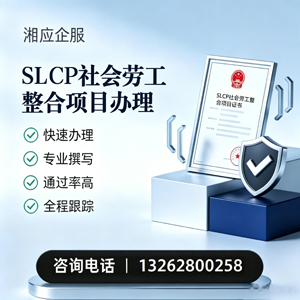 辽宁SLCP社会劳工整合项目申报服务