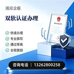辽宁双软认证申报服务