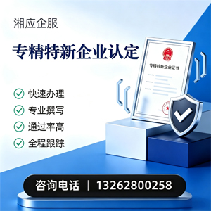 辽宁专精特新企业申报服务