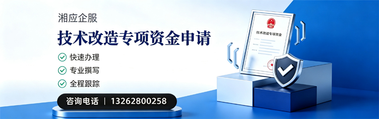 辽宁技术改造专项资金申报服务
